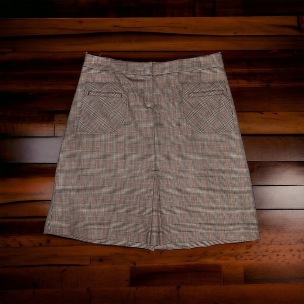 Lilly Pulitzer A-Line Wool Blend Skirt